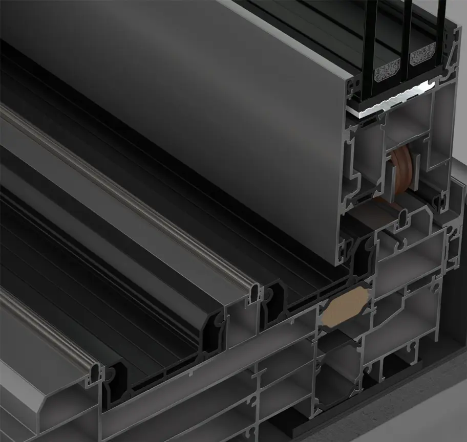 SUPPORT FOR GLAZING LOAD TRANSFER