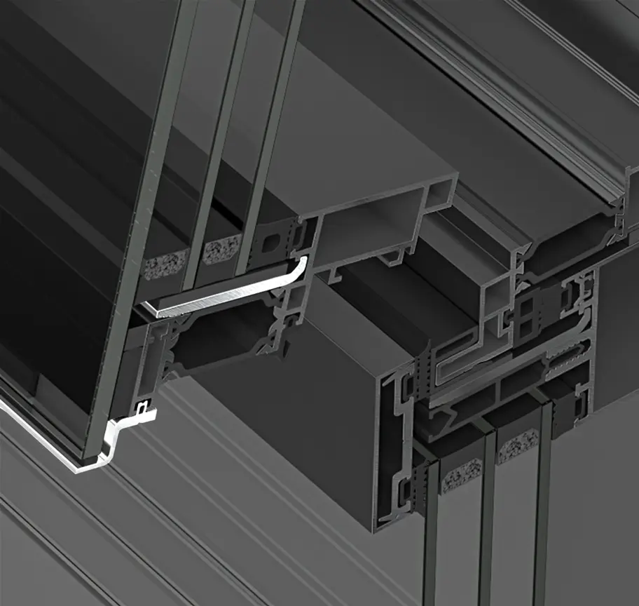 SUPPORT FOR GLAZING LOAD TRANSFER