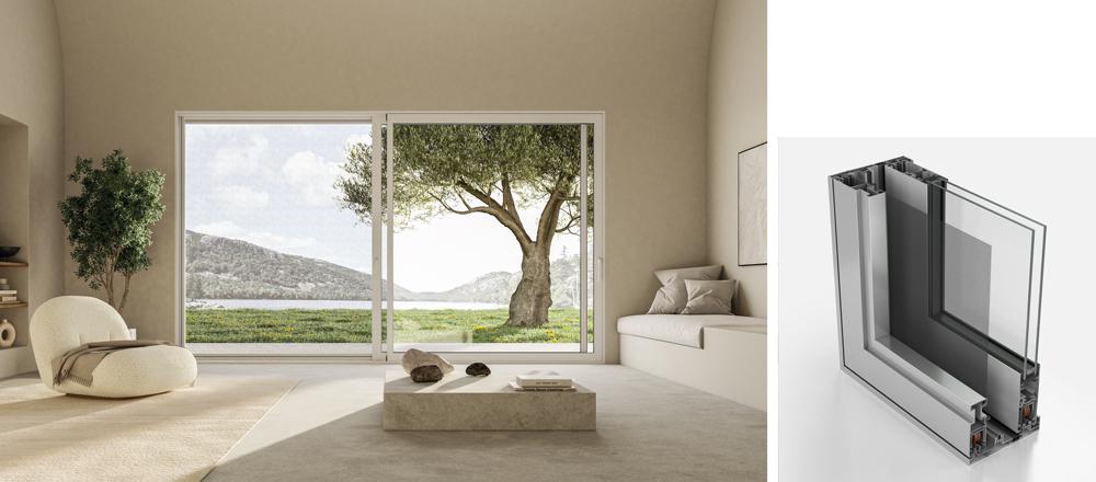 2-SASH WITH FLYSCREEN