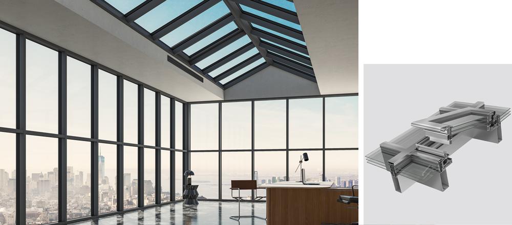 SKYLIGHT WITH ROOF WINDOW